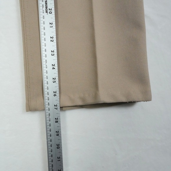 Vintage Levis 517 Pants Men Actual 39x27 Brown Sta Prest Bootcut Flared Made USA - Picture 9 of 9